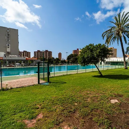 Piscina Terraza A Minutos De La Playa * Μπένιντορμ