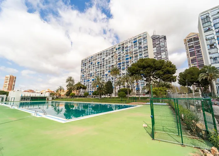 Piscina Terraza A Minutos De La Playa * Benidorm